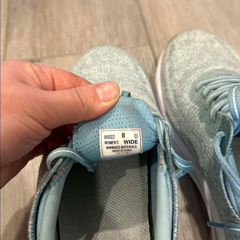 Sky Blue Women's Sneakers - Picture 7 of 7